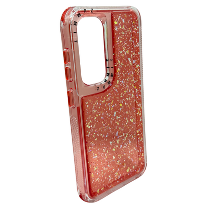 Funda Sparkle Traslúcida para Samsung S24