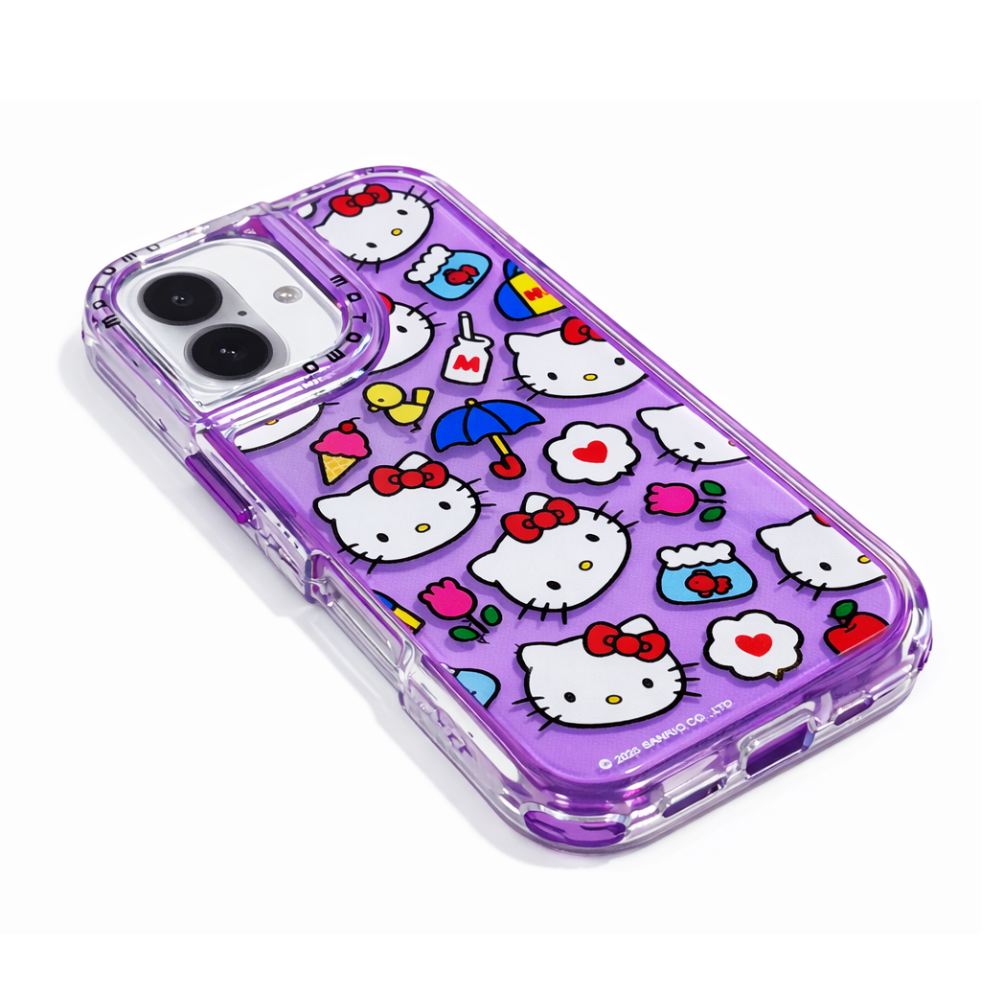 Carcasa Hello Kitty Edición Especial para iPhone 16 – Protección 360° para Smartphone