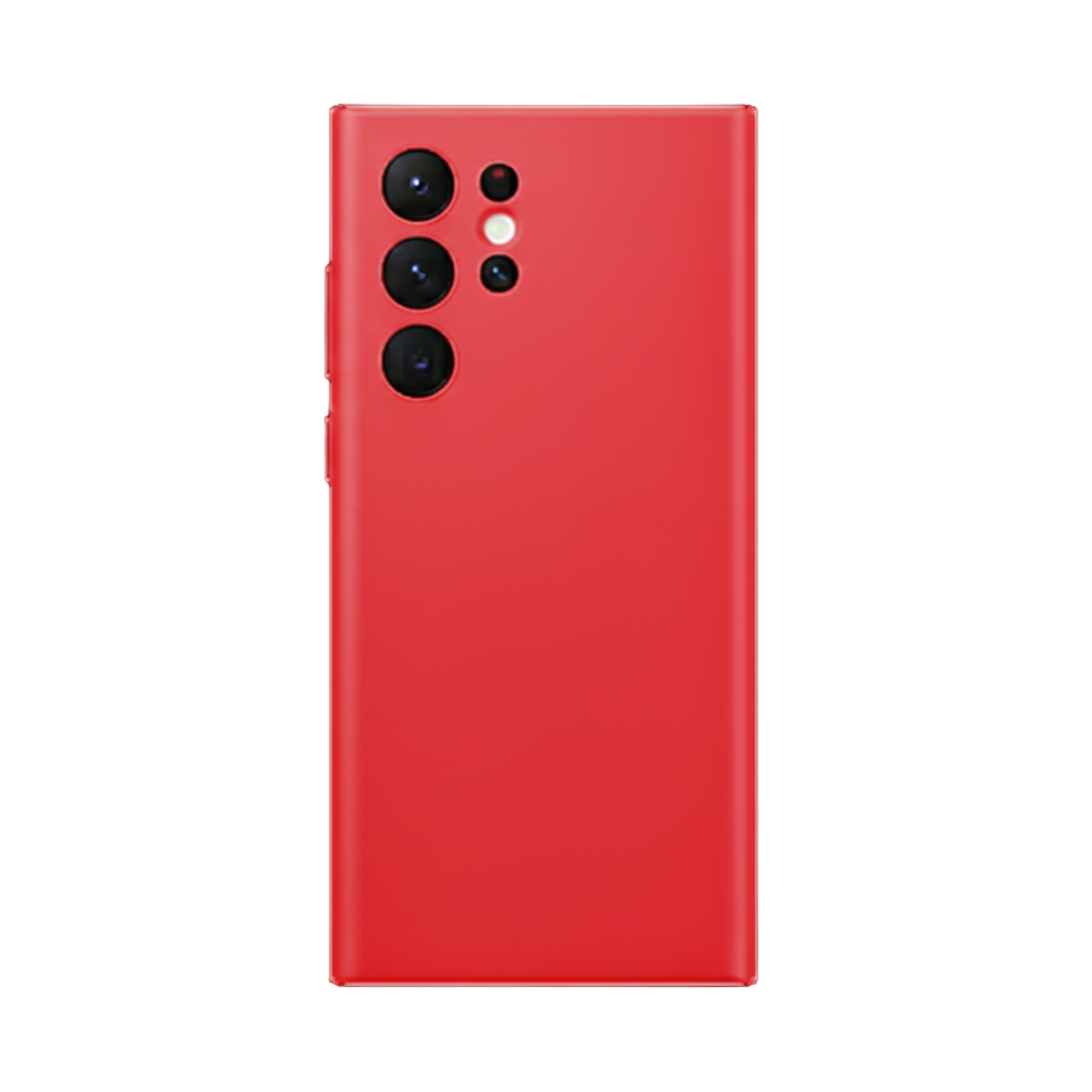 Funda de Silicona y Gamuza para Samsung S22 Ultra