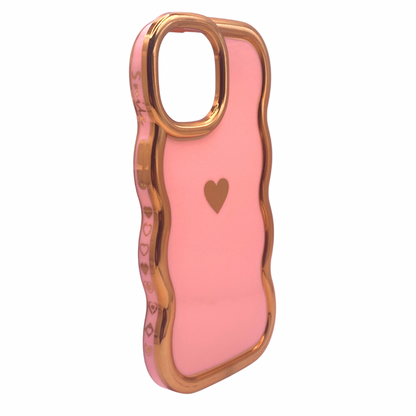 Carcasa Para iPhone 15 Estilo Ondulado