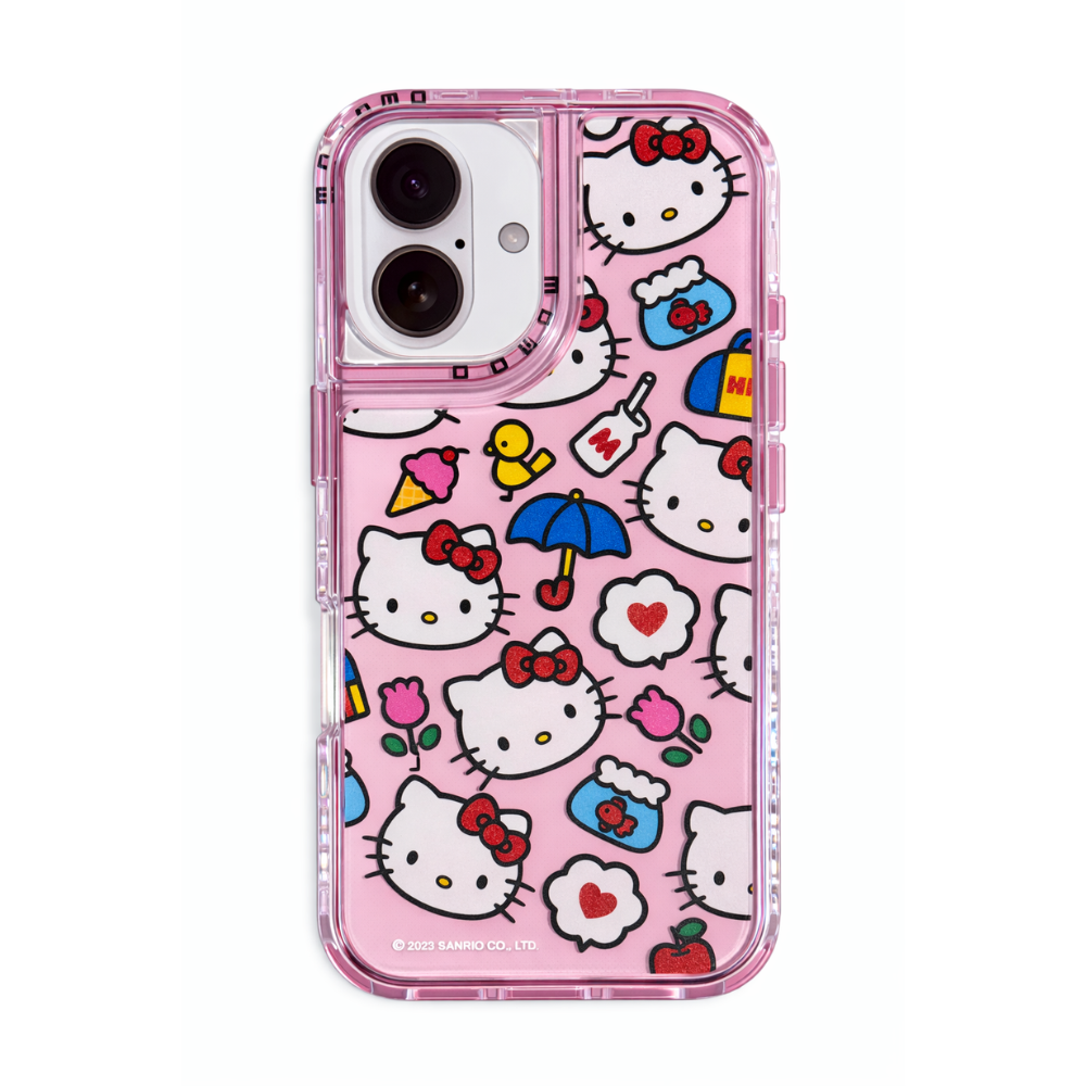 Carcasa Hello Kitty Edición Especial para iPhone 16 – Protección 360° para Smartphone