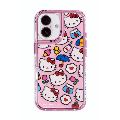Carcasa Hello Kitty Edición Especial para iPhone 16 – Protección 360° para Smartphone