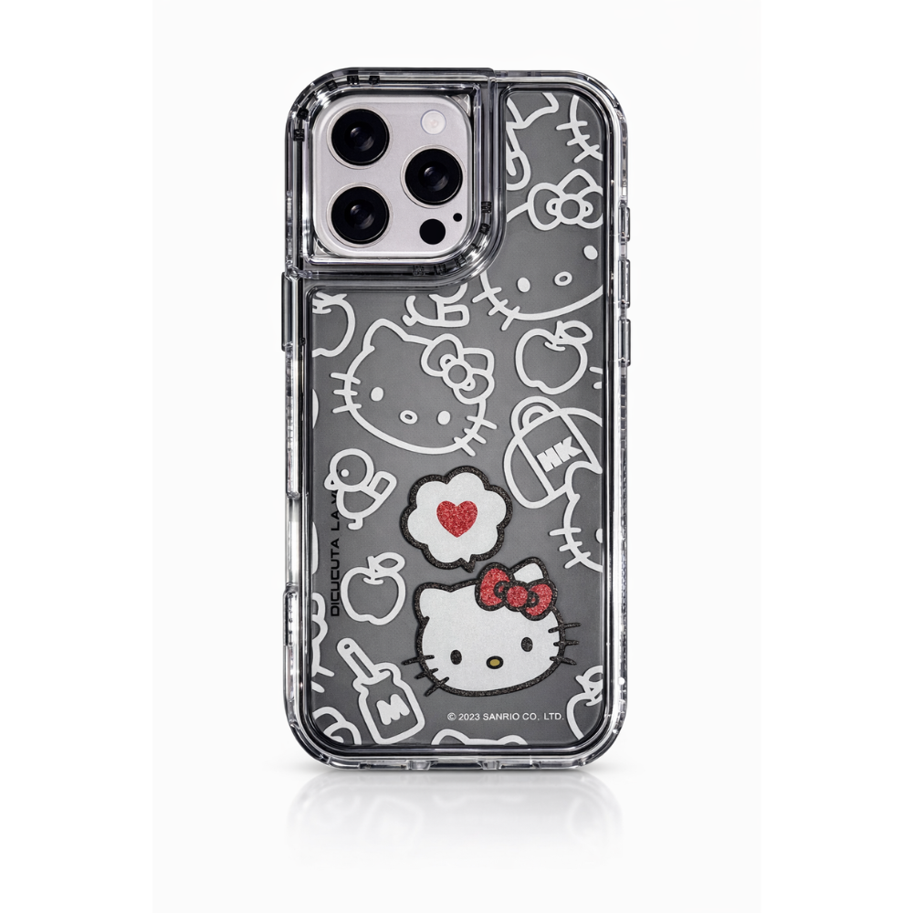 Carcasa Hello Kitty Edición Especial para iPhone 16 Pro Max – Protección 360° para Smartphone