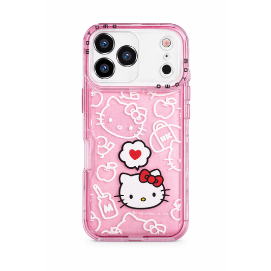 Carcasa Hello Kitty Edición Especial para iPhone 17 Pro Max – Protección 360° para Smartphone
