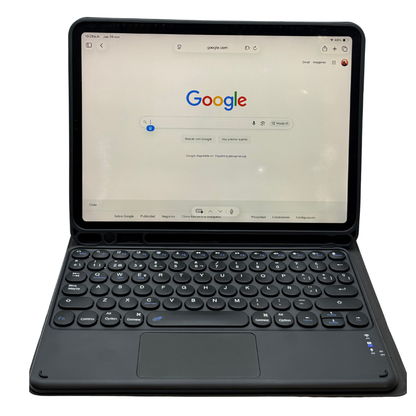 Funda con teclado para iPad 10.2 9th-8th, 7th, iPad Air 3rd Gen, iPad Pro 10.5