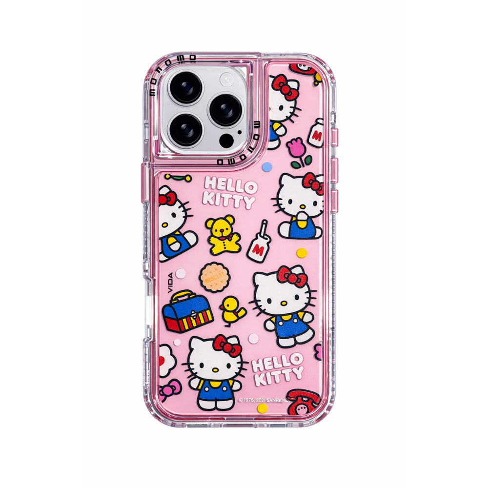 Carcasa Hello Kitty Edición Especial para iPhone 16 Pro – Protección 360° para Smartphone
