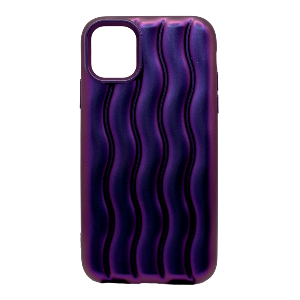 Carcasa con textura tornasol para iPhone 11