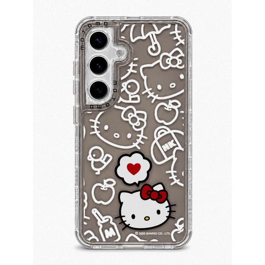 Carcasa Hello Kitty Edición Especial para Samsung S25 – Protección 360° para Smartphone