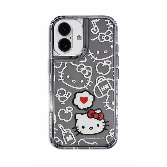 Carcasa Hello Kitty Edición Especial para iPhone 16 – Protección 360° para Smartphone