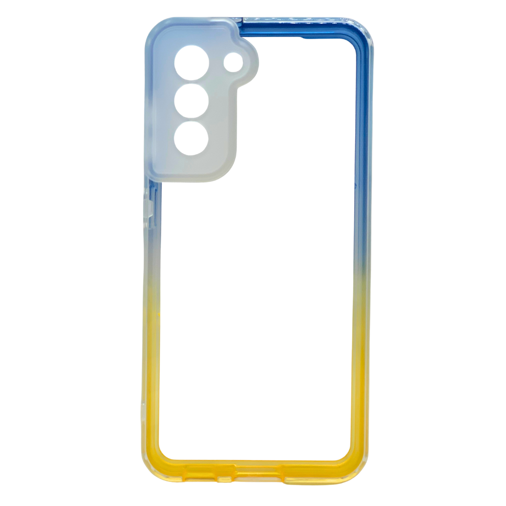 Funda Transparente Bicolor para Samsung S21