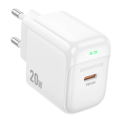 Cargador Borofone Bas43a 20w Tipo C mas Cable Tipo C