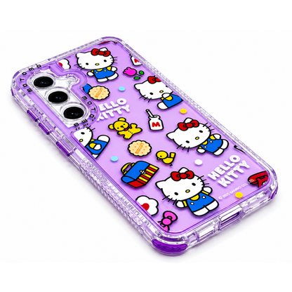 Carcasa Hello Kitty Edición Especial para Samsung A55 – Protección 360° para Smartphone