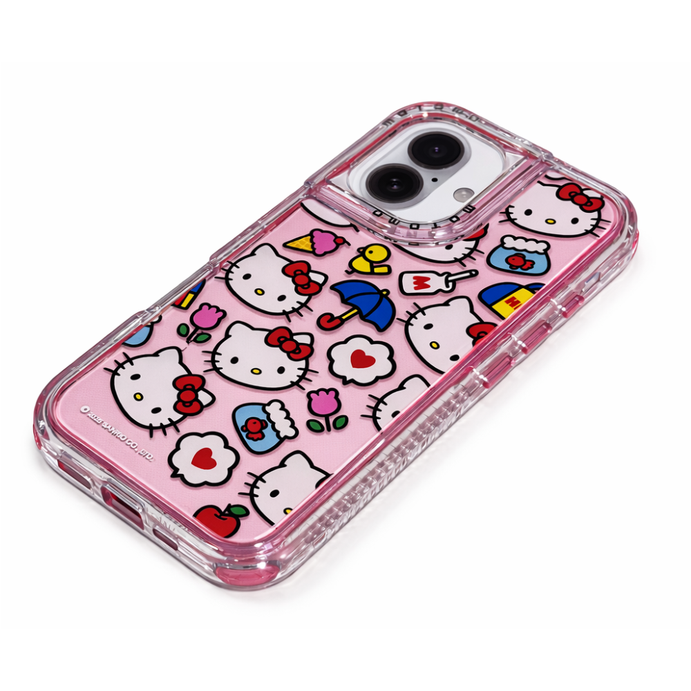 Carcasa Hello Kitty Edición Especial para iPhone 16 – Protección 360° para Smartphone