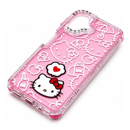 Carcasa Hello Kitty Edición Especial para Samsung A07 – Protección 360° para Smartphone