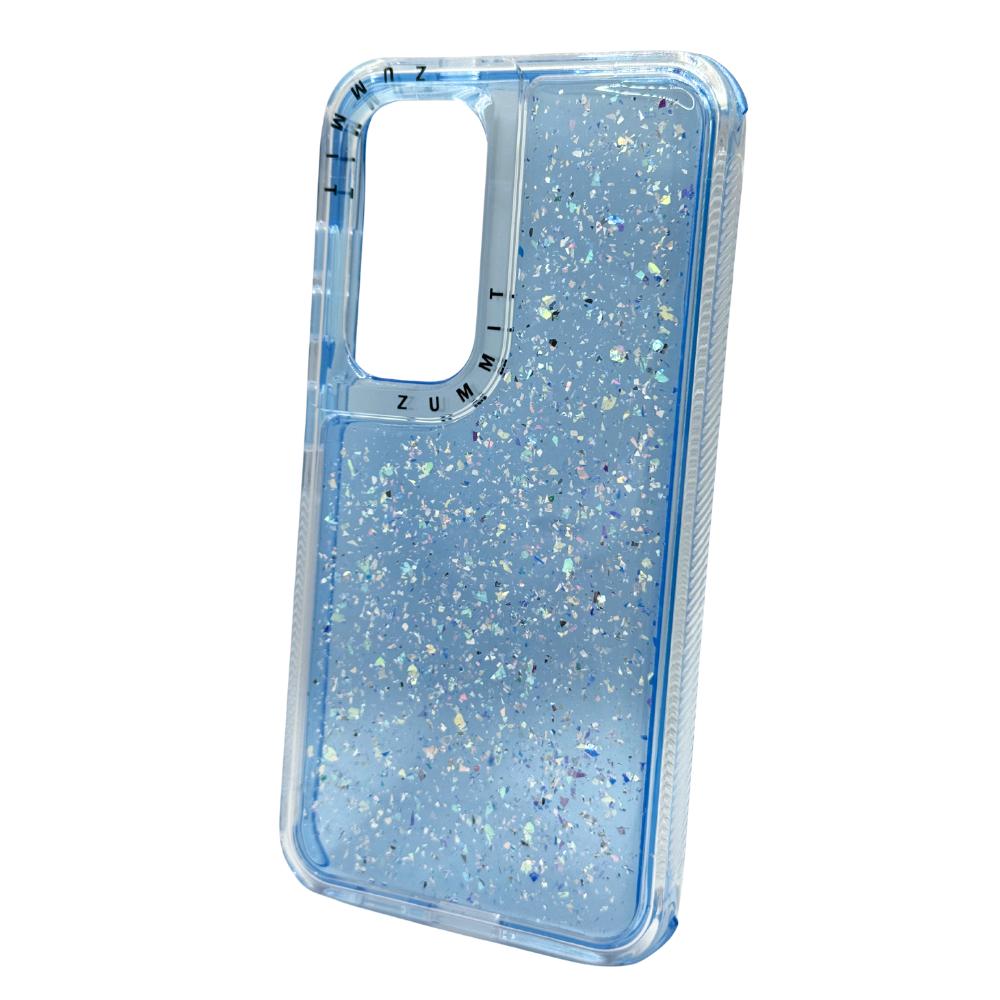 Carcasa Transparente con Brillos y Protección 360° para Samsung S25