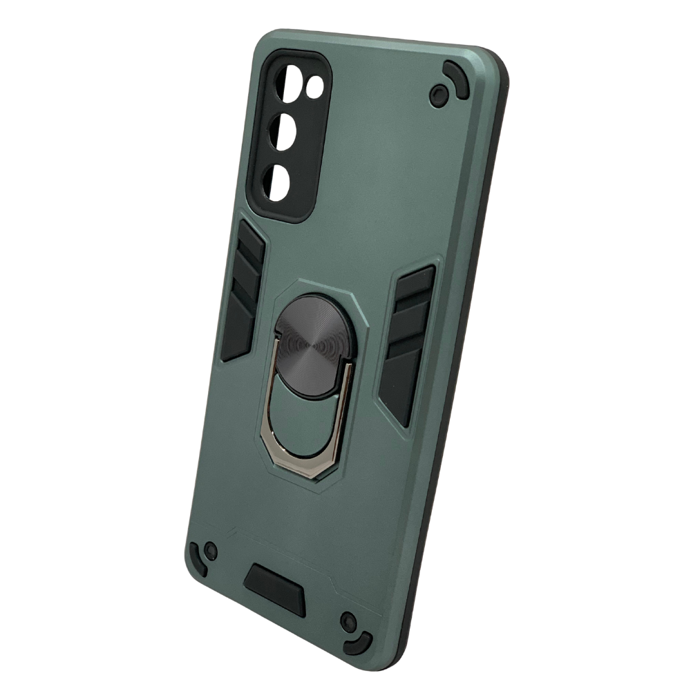 Funda Samsung A32 Robusta - Carcasa con Anillo de Agarre y Soporte Metálico