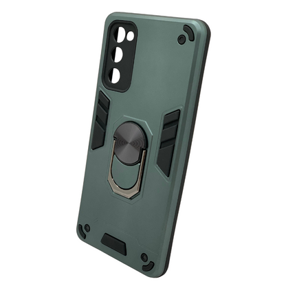 Funda Samsung A32 Robusta - Carcasa con Anillo de Agarre y Soporte Metálico
