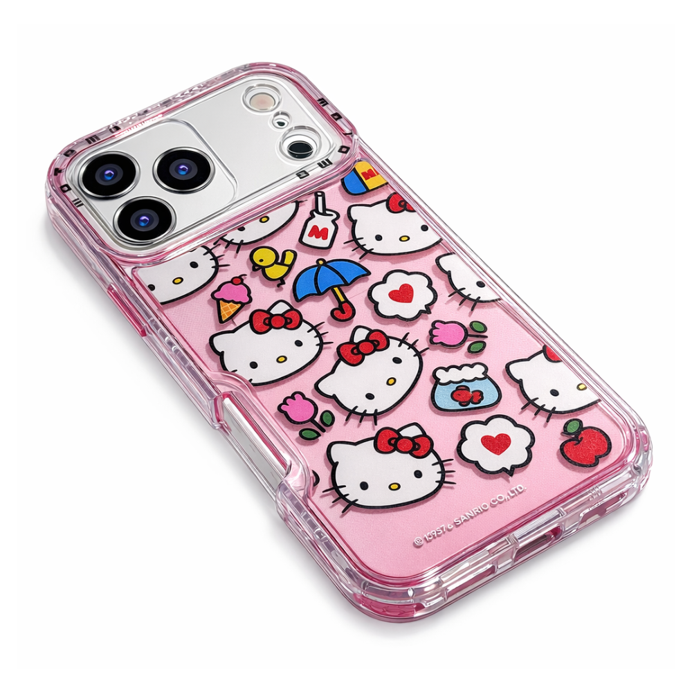 Carcasa Hello Kitty Edición Especial para iPhone 17 Pro Max – Protección 360° para Smartphone