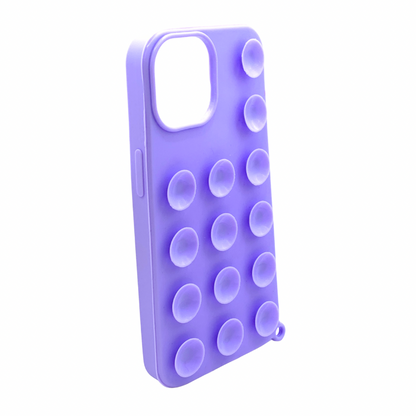 Carcasa Para iPhone 13 Ventosas Anti Gravedad