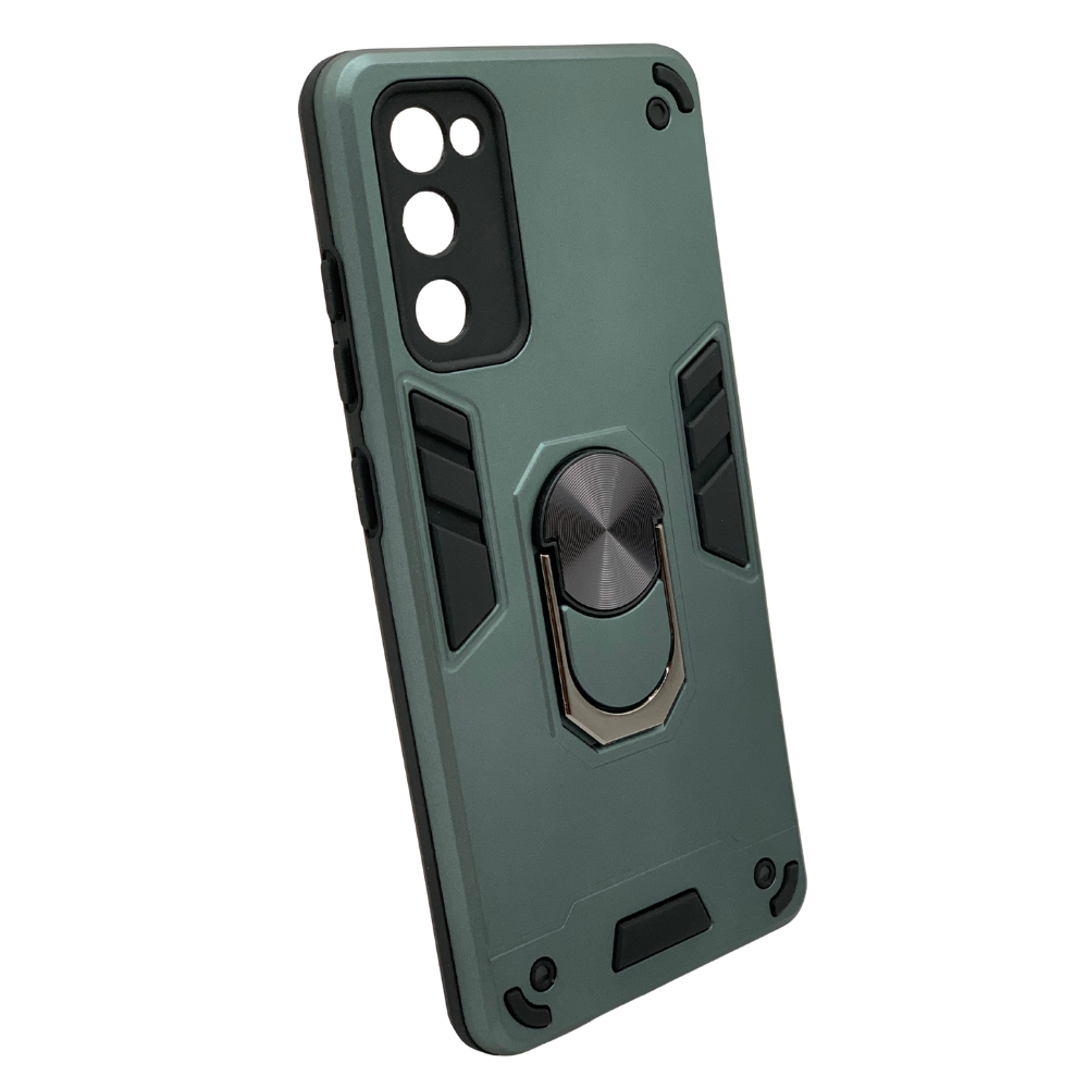 Funda Samsung A32 Robusta - Carcasa con Anillo de Agarre y Soporte Metálico