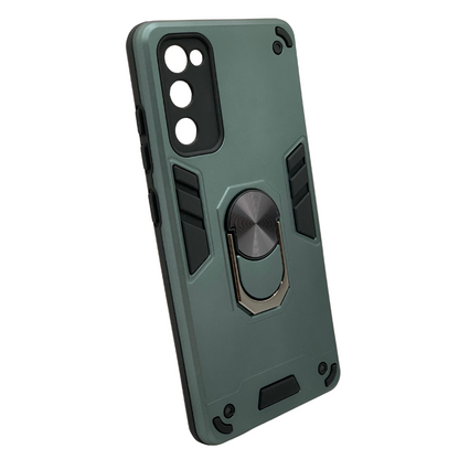Funda Samsung A32 Robusta - Carcasa con Anillo de Agarre y Soporte Metálico