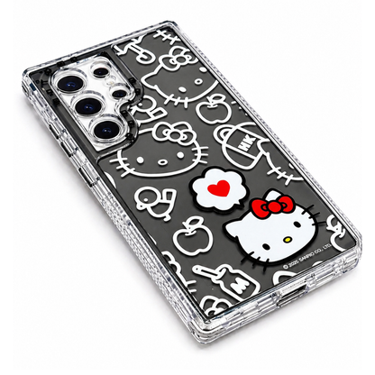 Carcasa Hello Kitty Edición Especial para Samsung S24 Ultra – Protección 360° para Smartphone
