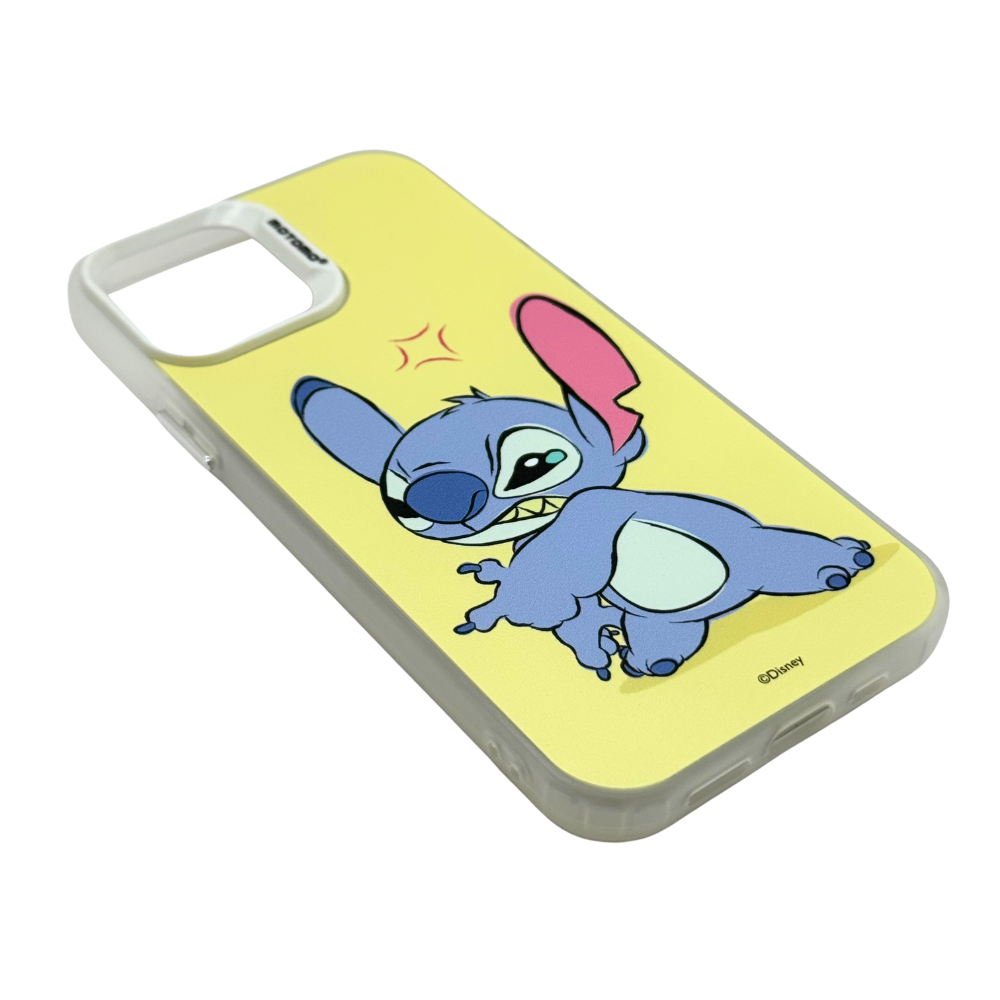 Carcasa Stitch Antigolpes para iPhone 12, 12 Pro, Diseño Disney.