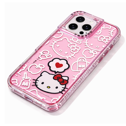 Carcasa Hello Kitty Edición Especial para iPhone 16 Pro – Protección 360° para Smartphone