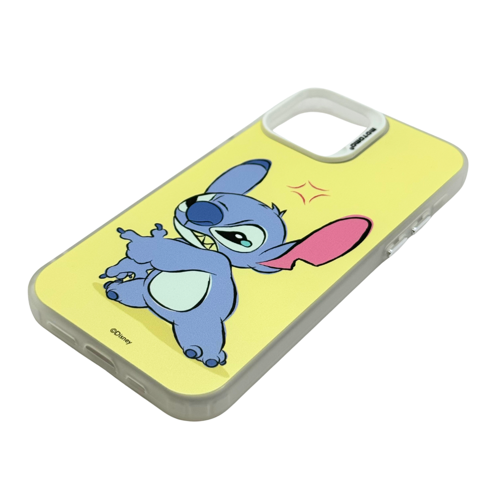 Carcasa Stitch Antigolpes para iPhone 12, 12 Pro, Diseño Disney.