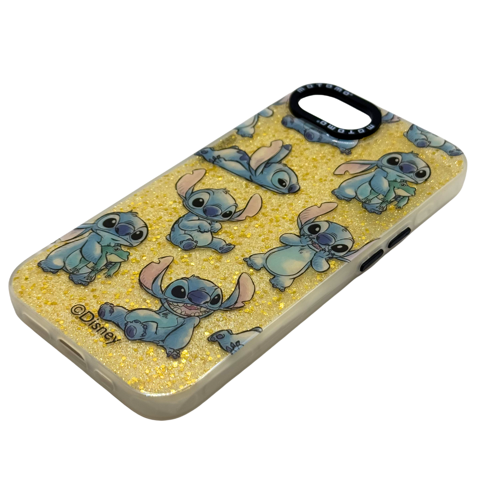 Carcasa Stitch Antigolpes para iPhone 16e, Diseño Disney