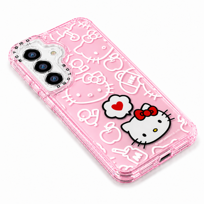 Carcasa Hello Kitty Edición Especial para Samsung A35 – Protección 360° para Smartphone