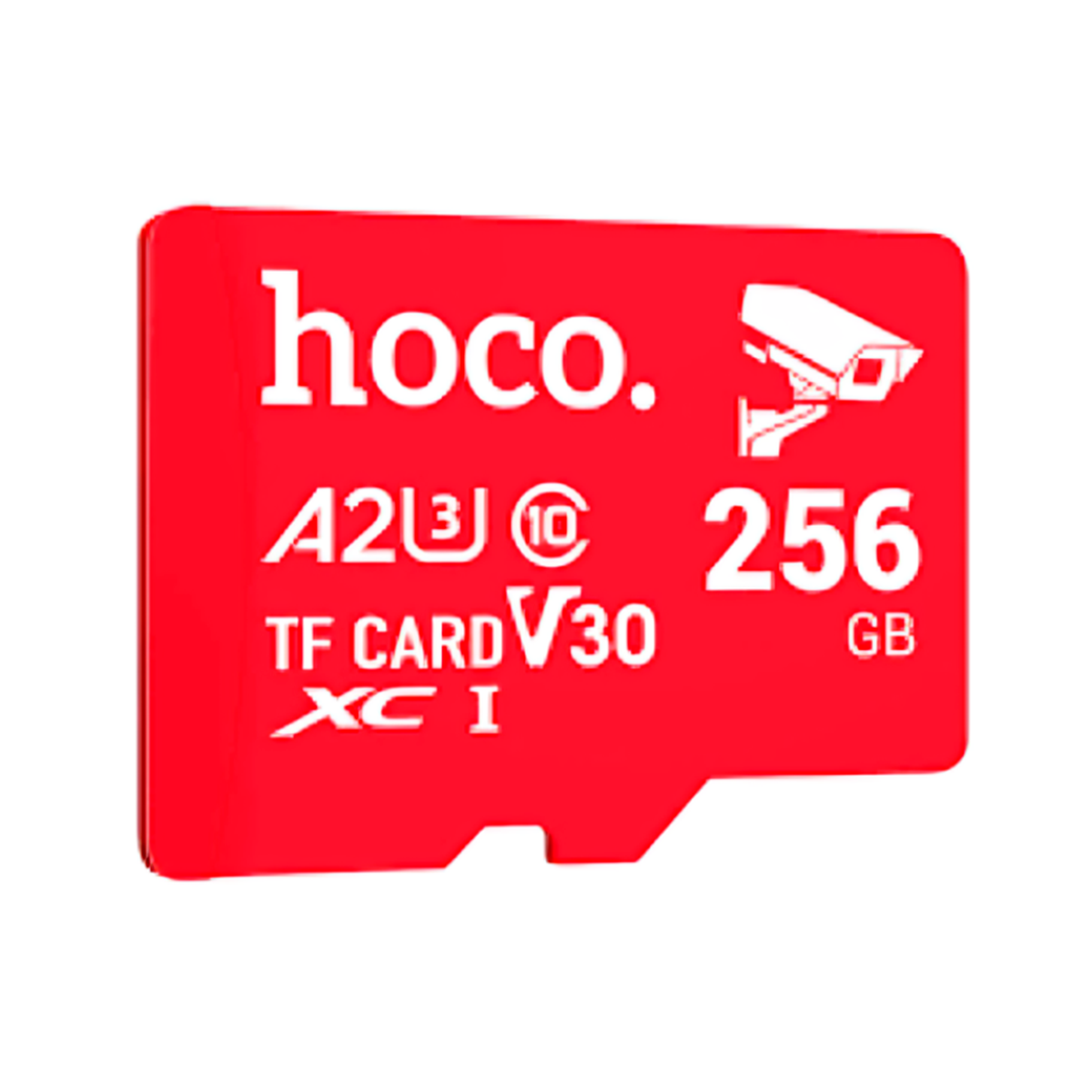 Micro SD Tf Flash Alto Rendimiento Hoco 256 Gb Rojo