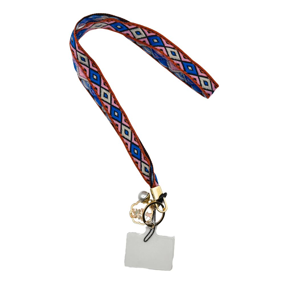 Lanyard Étnico Boho para teléfono