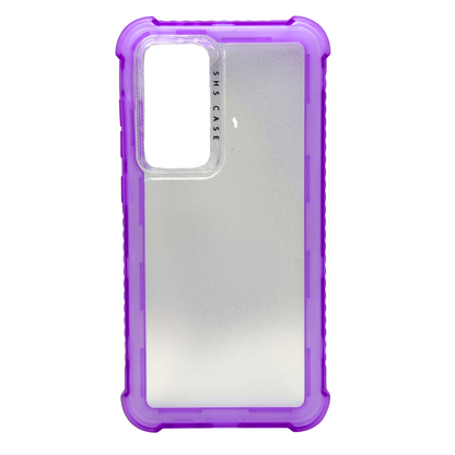 Carcasa 360 Transparente con Bordes de Color para Samsung S24 FE