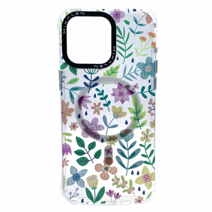 Carcasa Para iPhone 15 Pro Max MagSafe Floral