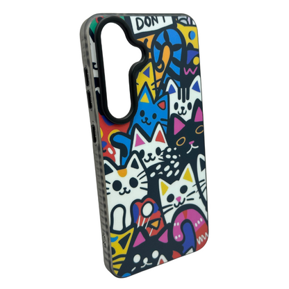 Funda "Gato-tástico" para Samsung S24