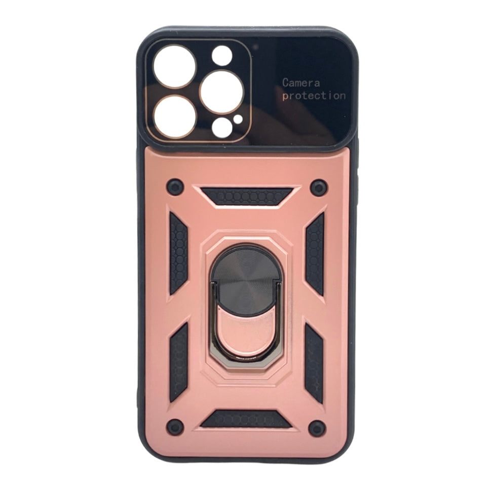 Carcasa Para iPhone 13 Pro Max Reforzada Con Anillo Soporte