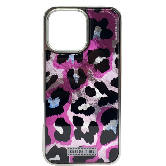 Carcasa Para iPhone 16 Pro Max Estilo Leopardo