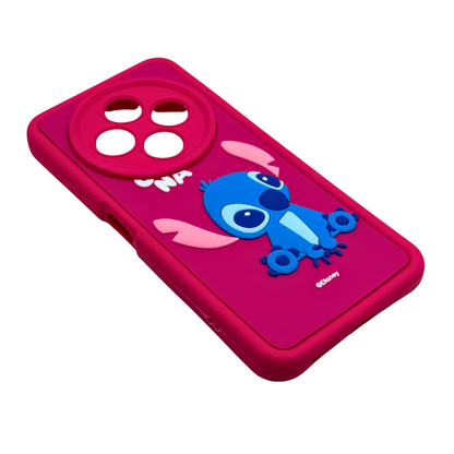 Carcasa Stitch Antigolpes para Redmi 14C pro, Diseño Disney