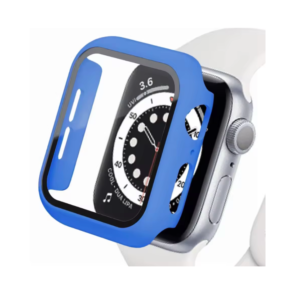 Carcasa Transparente con Vidrio para Apple Watch 41 mm