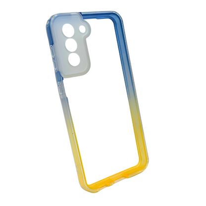 Funda Transparente Bicolor para Samsung S21