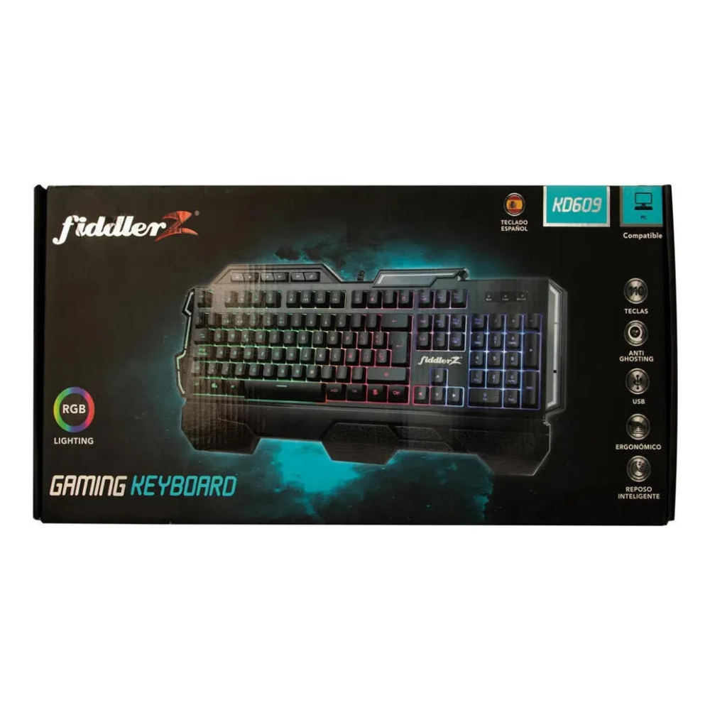 Teclado Gamer Retroiluminado Fiddler FD-KD609