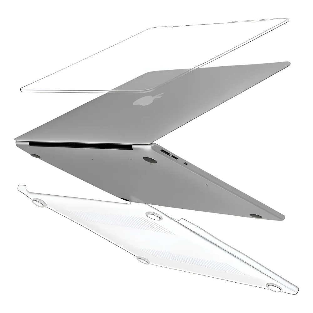 Carcasa Para MacBook Air 13 M1 A2337, A2179 y A1932 Transparente