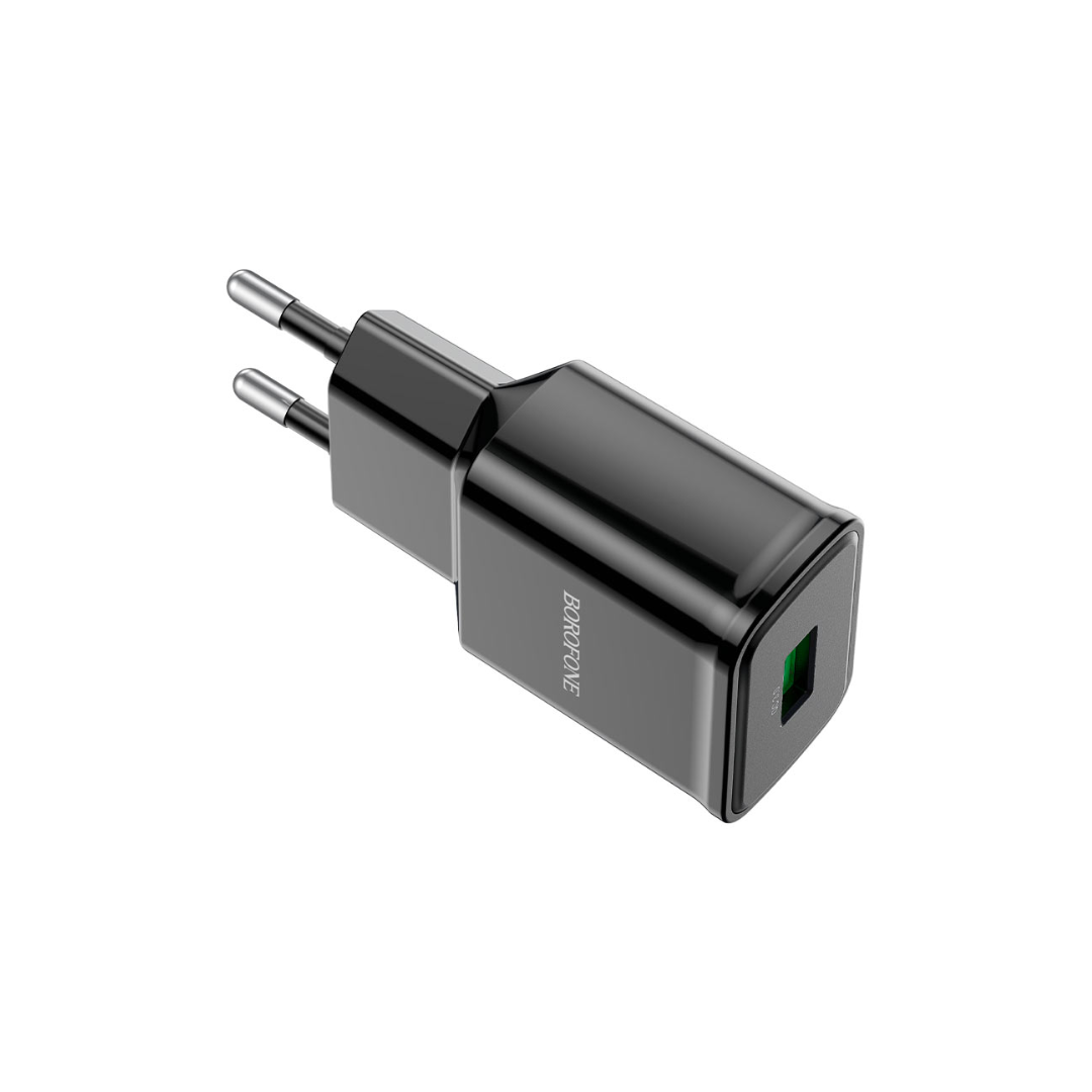 Cargador rápido Borofone BA59A 18W con Cable Micro USB