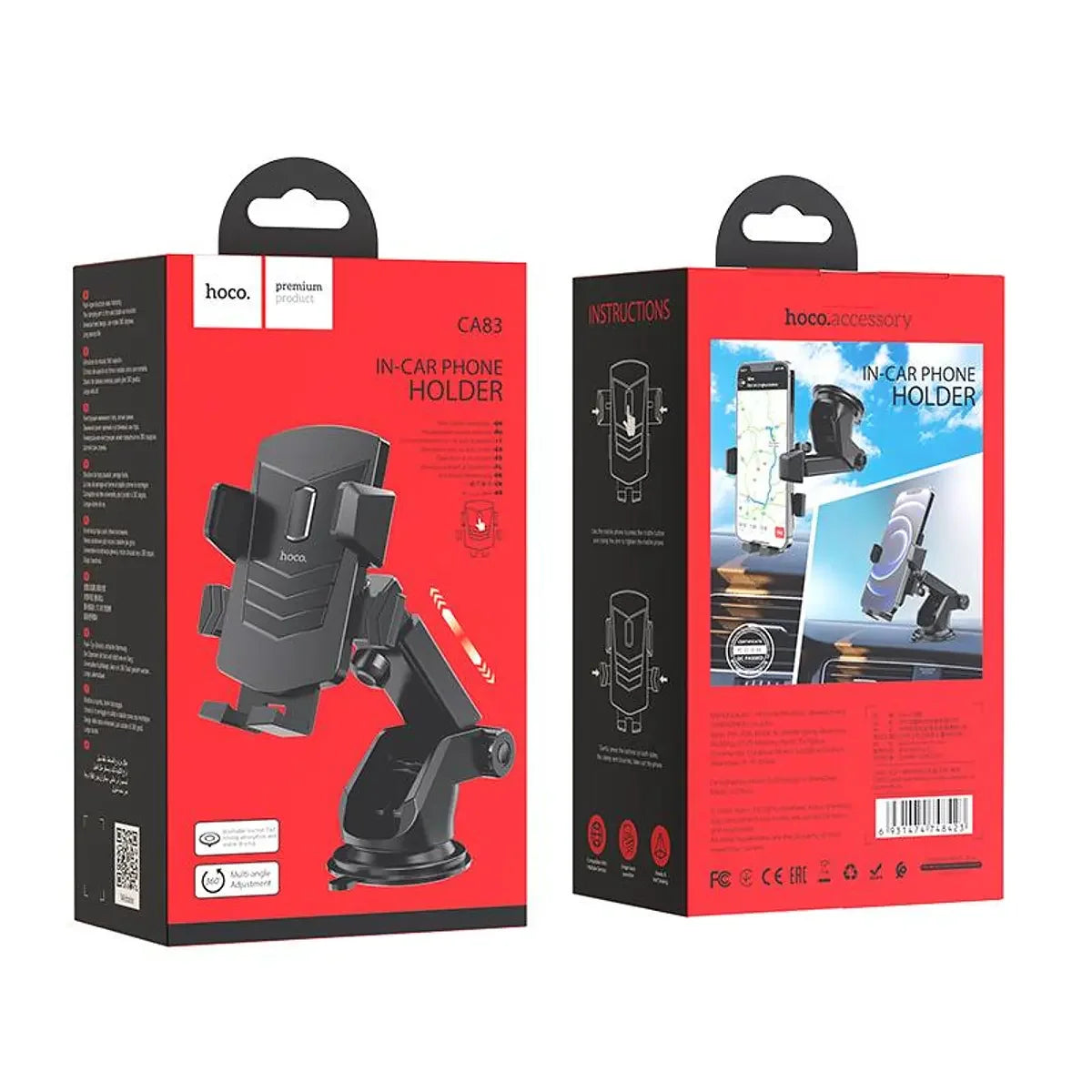 Soporte de auto tablero parabrisas HOCO CA83