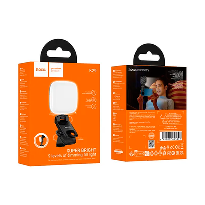 Lampara Led Mini Hoco K29 Selfie Transmisión Iluminación