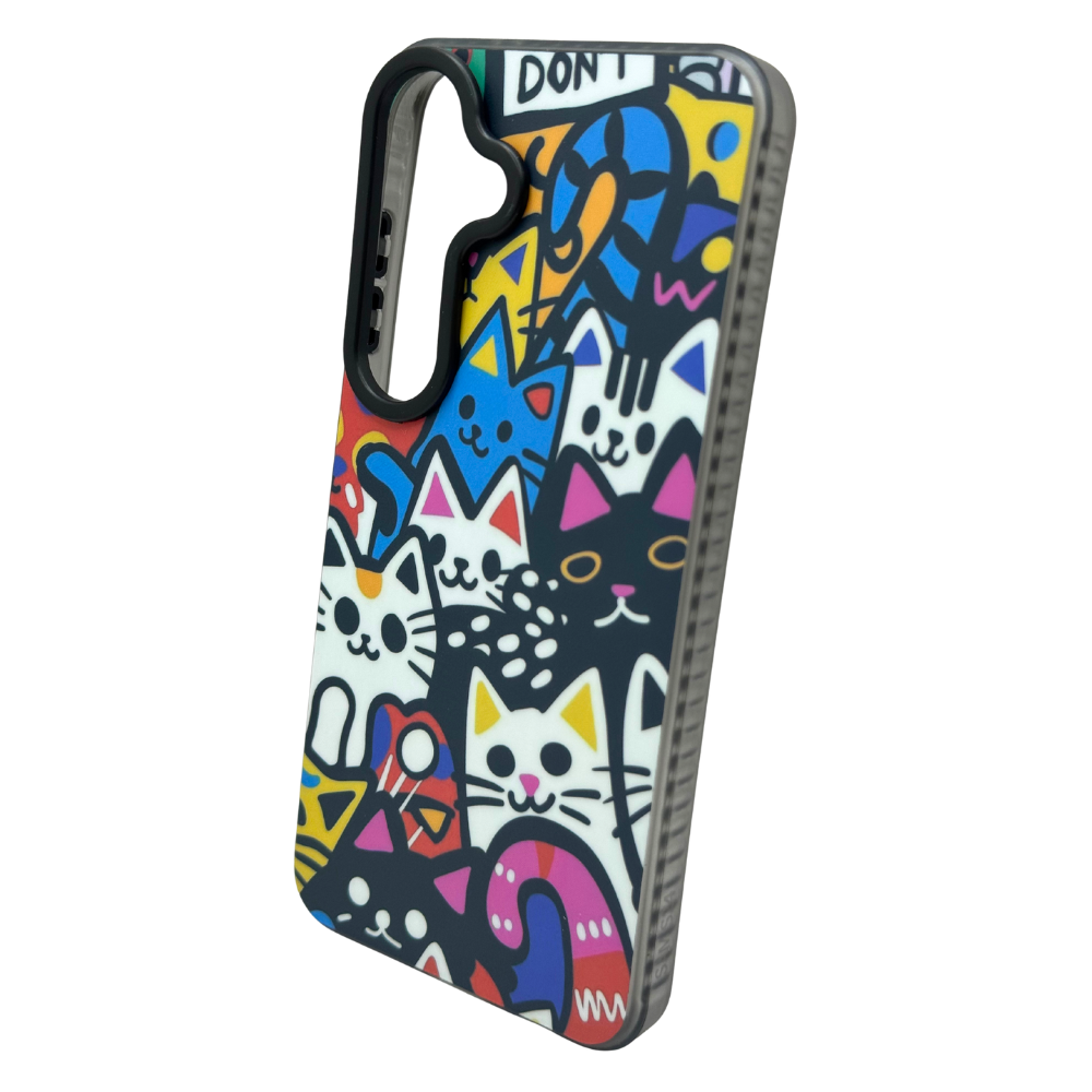Funda "Gato-tástico" para Samsung S24