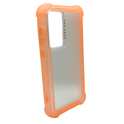 Carcasa 360 Transparente con Bordes de Color para Samsung S24 FE