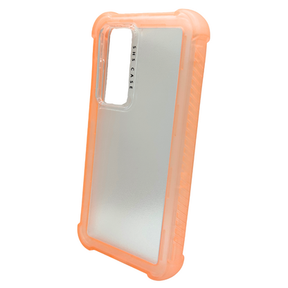 Carcasa 360 Transparente con Bordes de Color para Samsung S24 FE