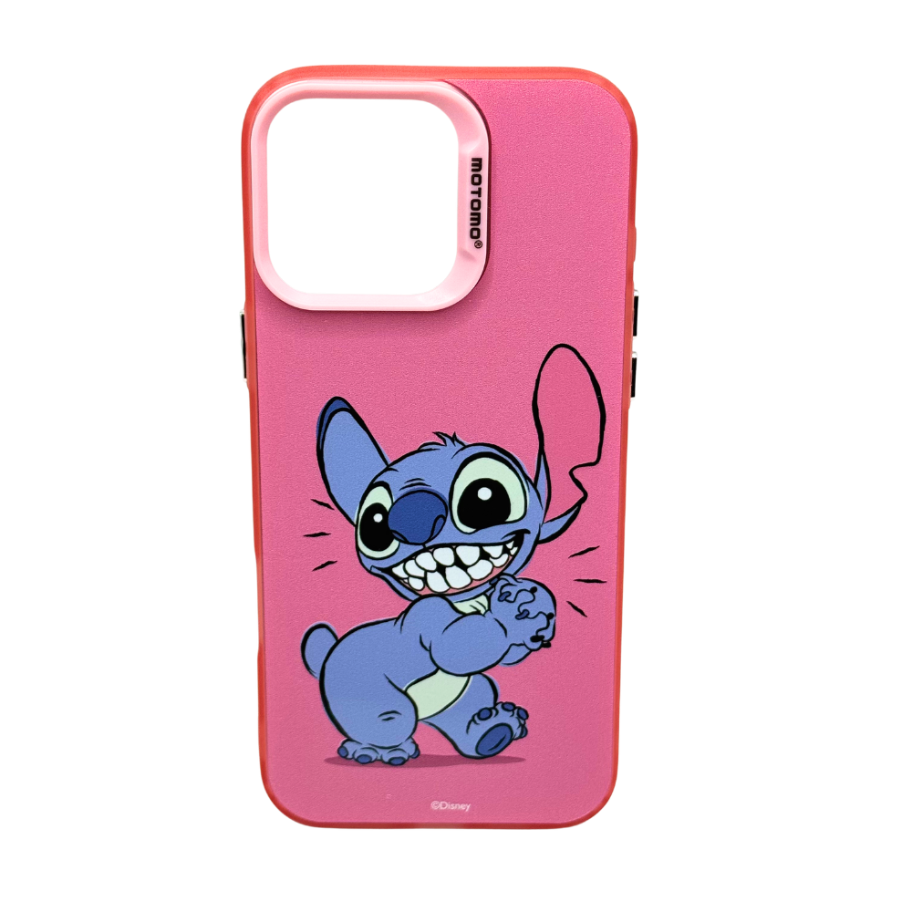 Carcasa Stitch Antigolpes para iPhone 16 Pro, Diseño Disney